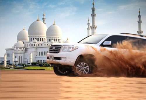 Dubai City Tour + Desert Safari + Abu Dhabi City Tour