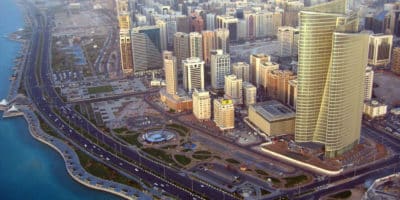 Outline View of Abu Dhabi City